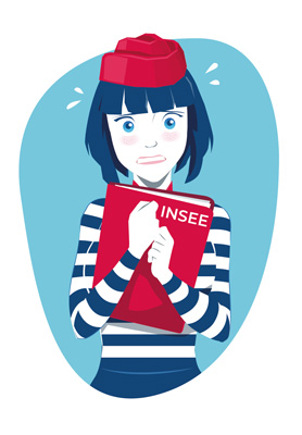 Illustration de Capucine réclamant une pièce administrative manquante