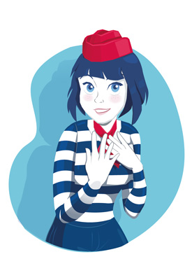 Illustration de Capucine humble